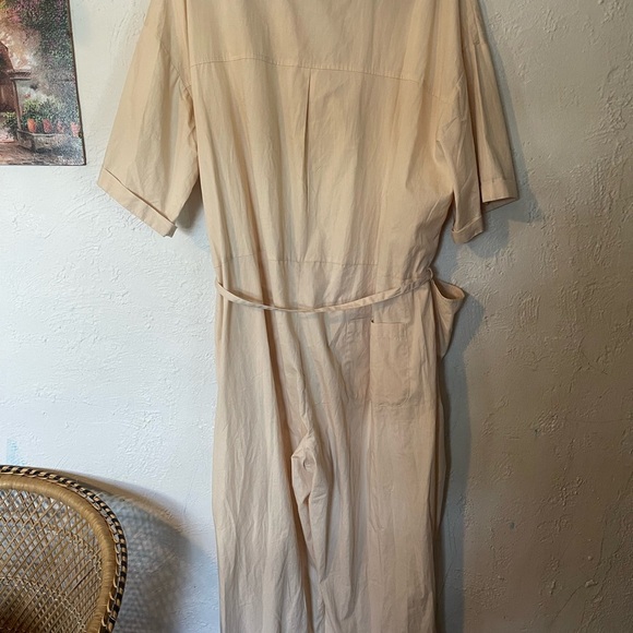 Free People Beige Relaxed Fit Jumpsuit - Picture 11 of 11